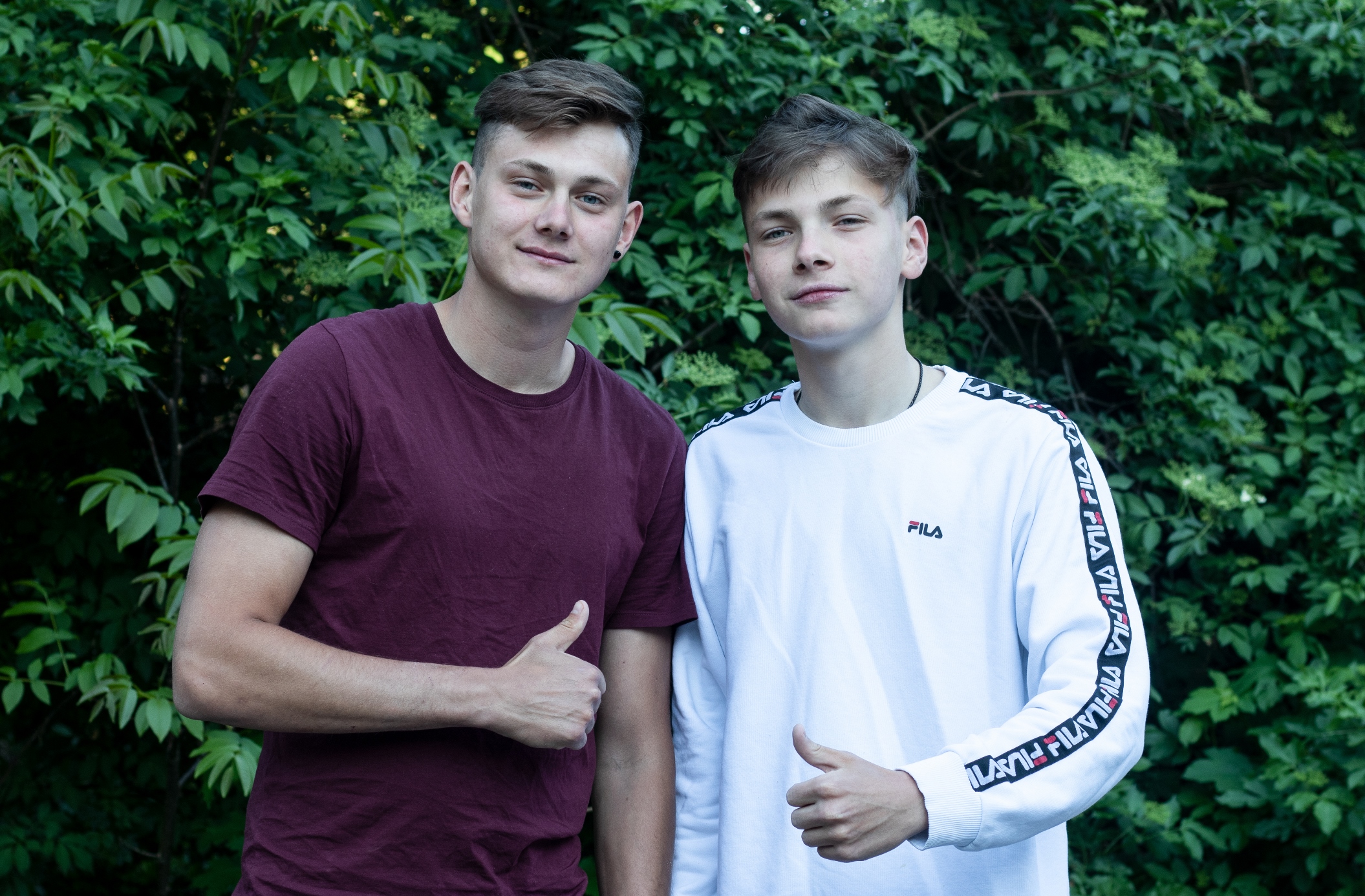 Flo und Sebastian rücken ein